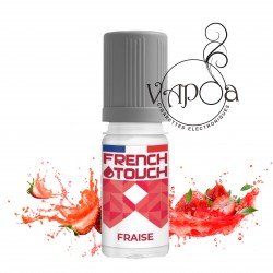 Liquide FRAISE 10 ML - FRENCH TOUCH