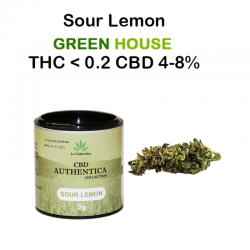 Fleur de CBD Sour Lemon Authentica - La Chènevière CBD